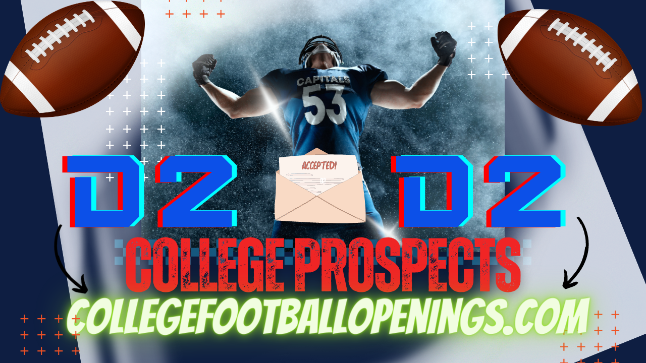 NCAA D2 Recruiting All Positions! 2024 College Football Openings