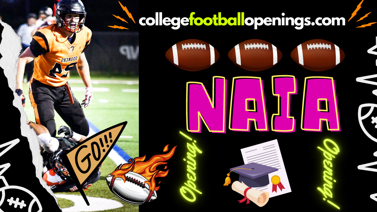 NAIA Recruiting OL, TE, DL, MLBs! 2024 College Football Openings